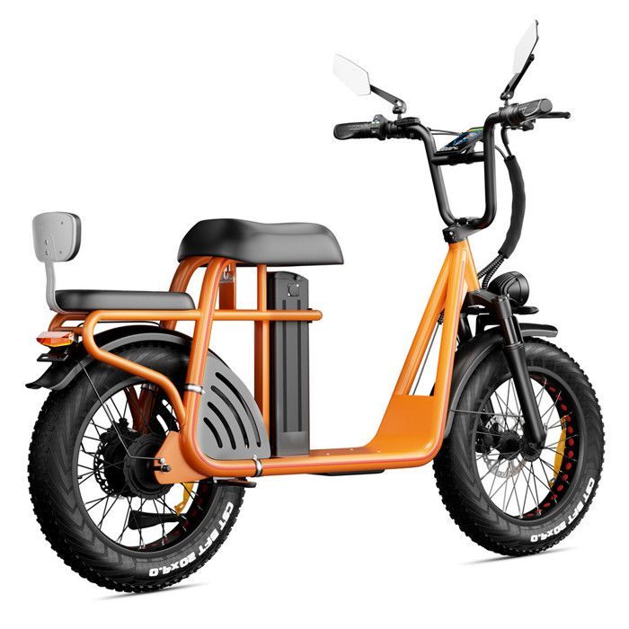 Patinete eléctrico Drvetion ET20 con freno hidráulico, 750 W, 48 V, 20 x 4,0