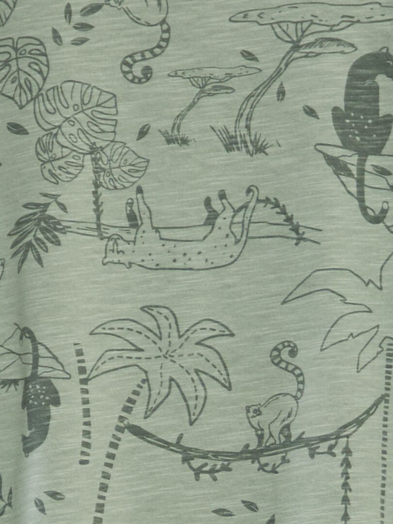 Camiseta com estampa - VERDE