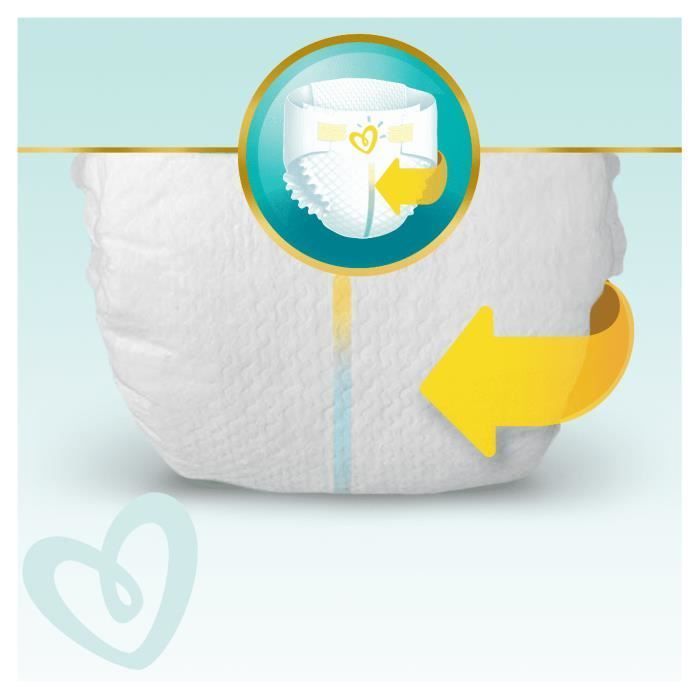 Pampers - Protección Premium - Pañales Talla 1 - 78 pañales
