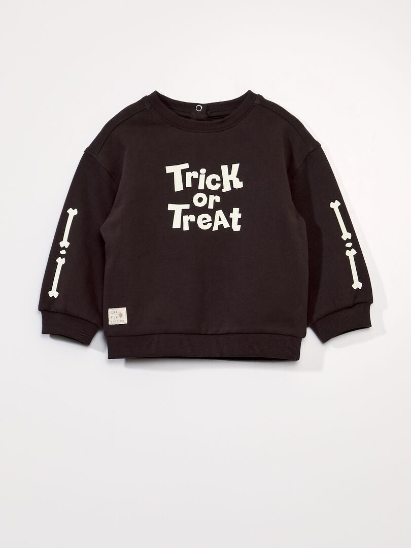 Sweatshirt + joggingbroek set - 2-delig - Halloween - Bruin