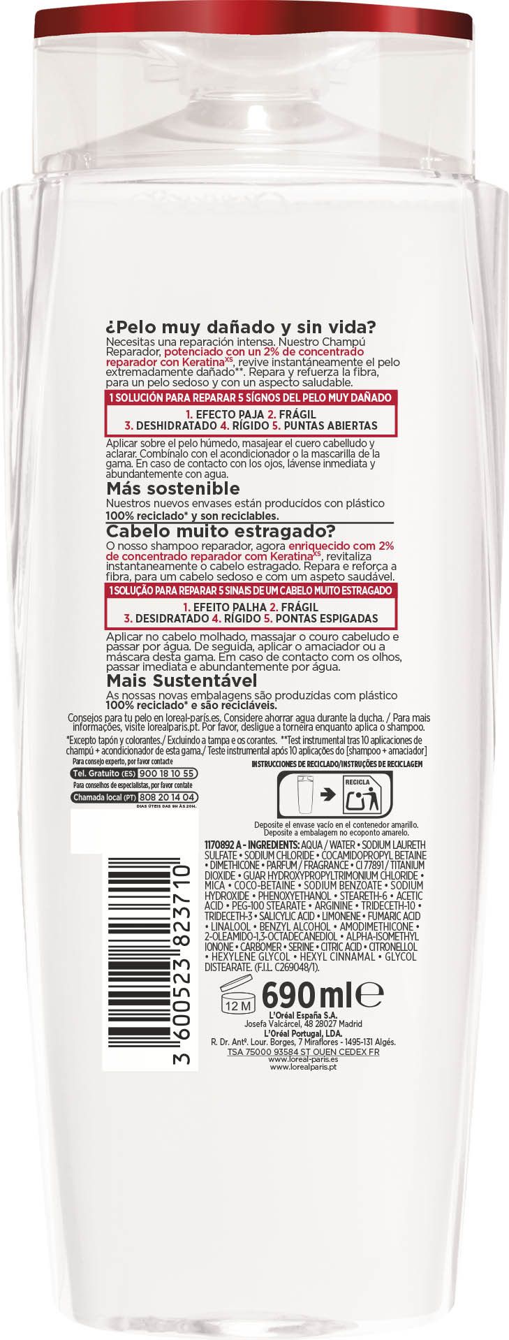 ELVIVE Total Repair 5 šampon za obnovu Šamponi