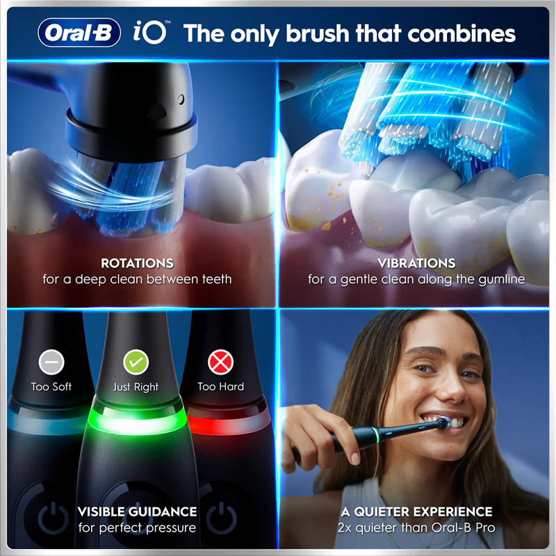 Elektrická zubná kefka Oral-B iO6 Connected Coach s puzdrom