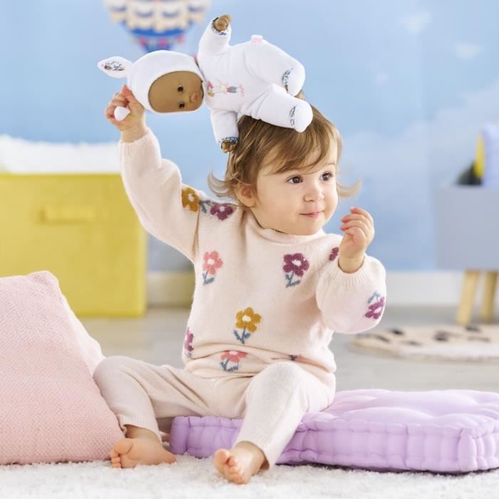 Poupon  - COROLLE - Pti'Cœur Lapin Blanc - 30 cm - Dès 9 mois