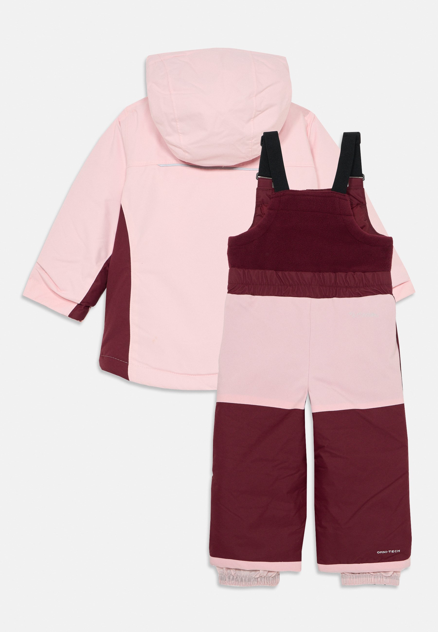 Columbia BUG III SET - Vinterdress - pink/rich wine