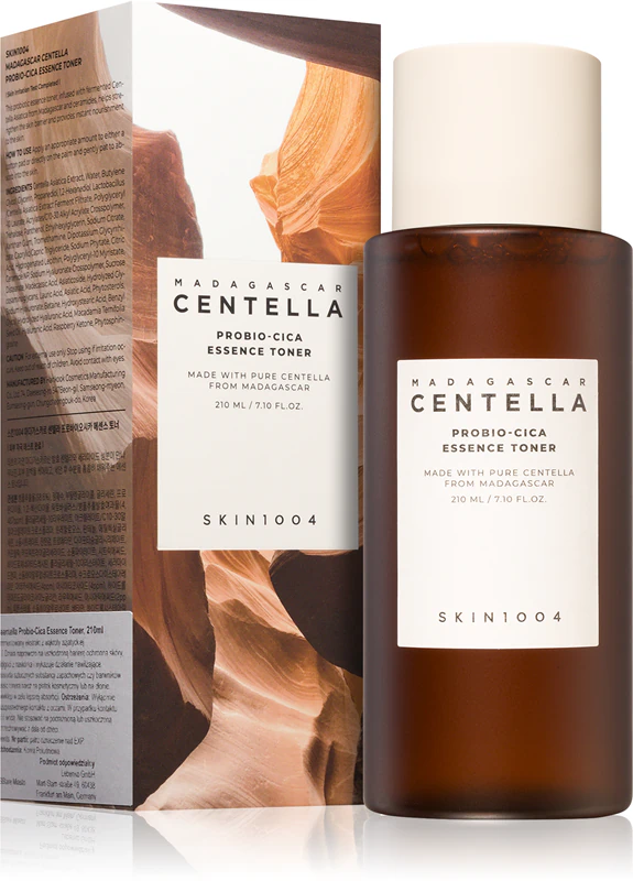 SKIN1004 Madagascar Centella Probio-Cica Essence Tônico calmante com efeito hidratante
