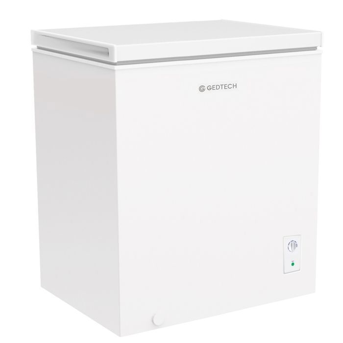 Congelador horizontal GEDTECH 150L GCO150L - Independiente - Gran capacidad de almacenamiento - Silencioso - Blanco