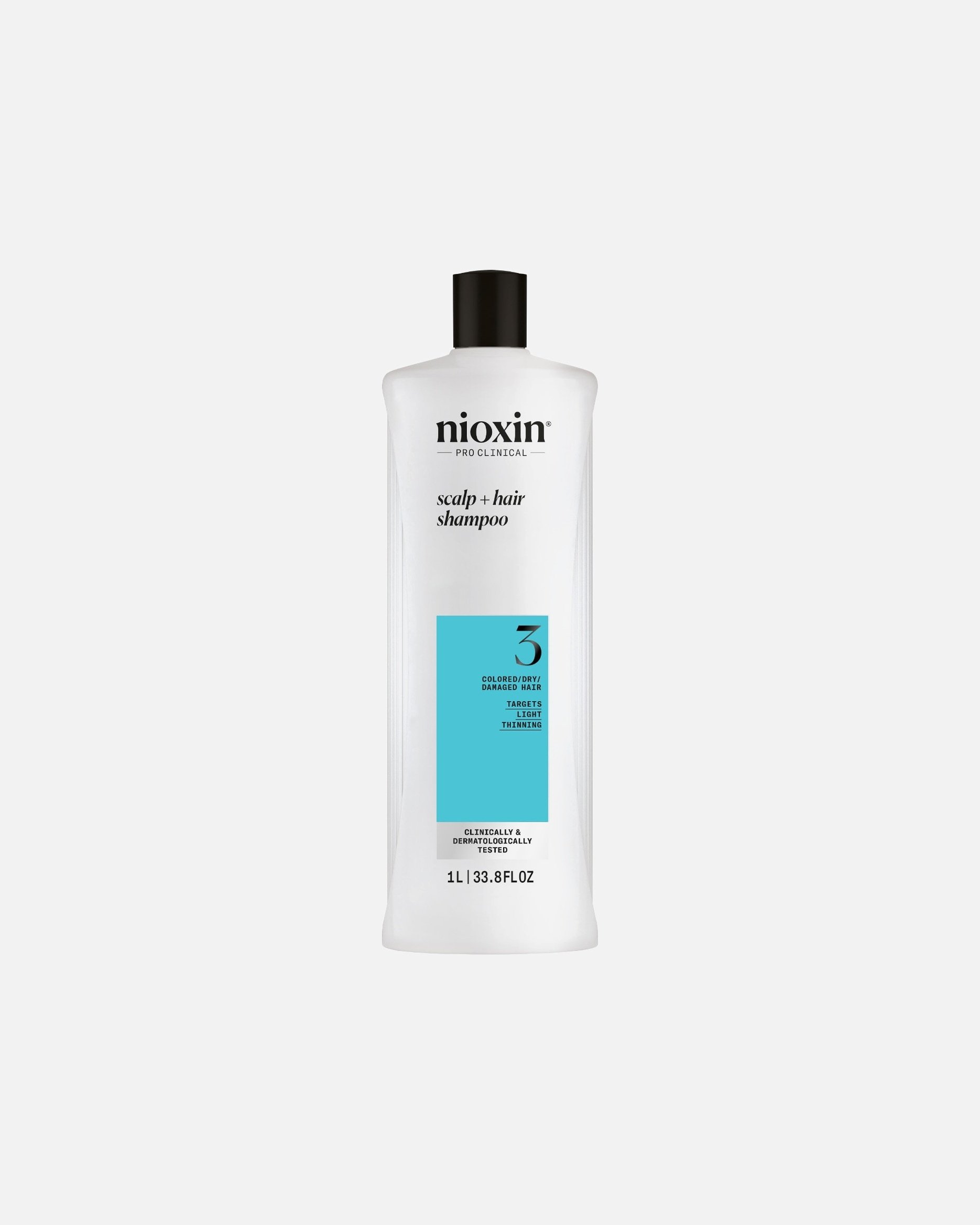 Nioxin šampon za lase System 3 čistilni šampon - 1000 ml