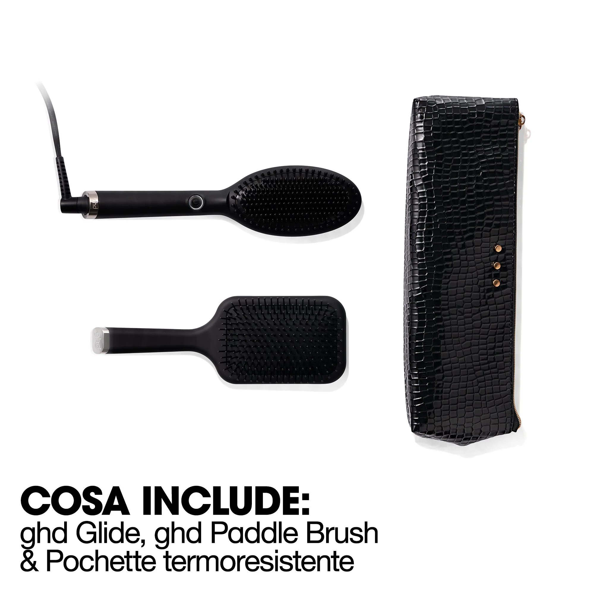 Hot Brush ghd glide - Cofanetti per Capelli, Spazzola Elettrica Capelli, Spazzole