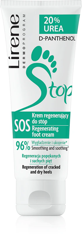 Creme regenerador para pernas Lirene Podology Foot Care