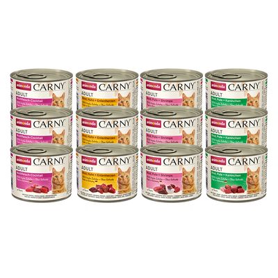 Animonda Carny Adult Sparepakke 12 x 200 g