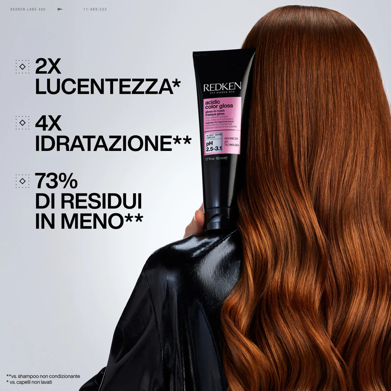 Acidic Color Gloss Gloss-in-Mask - Maschera Illuminante Capelli, Maschera Idratante Capelli