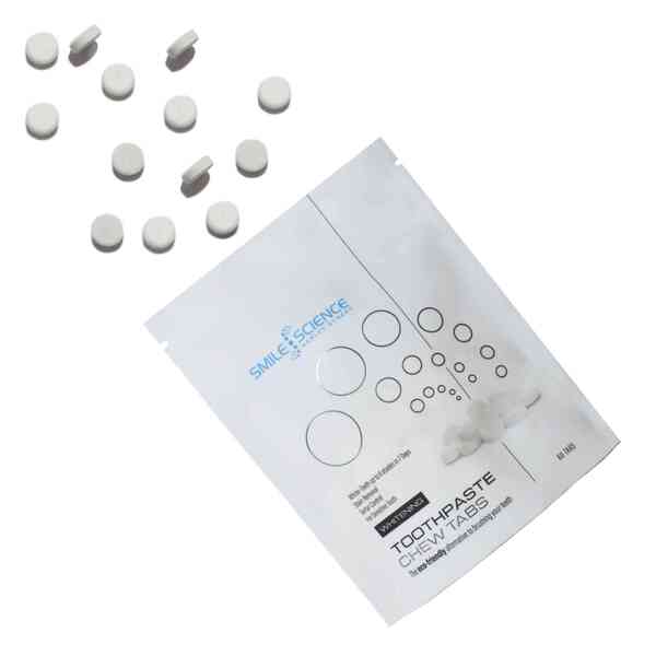 Compresse di dentifricio sbiancante Smile Science Harley Street
