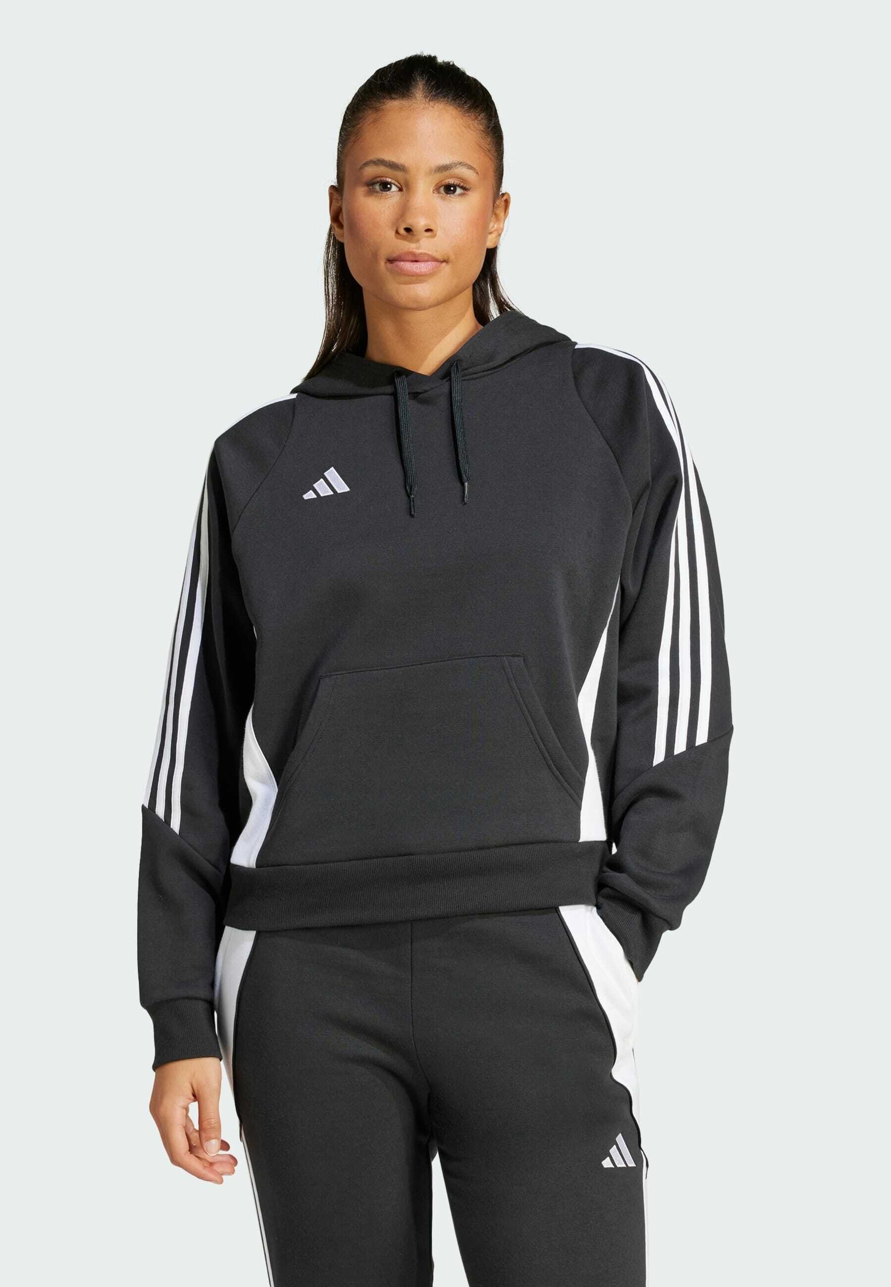 adidas Performance TIRO 24 - Hoodie - zwart wit