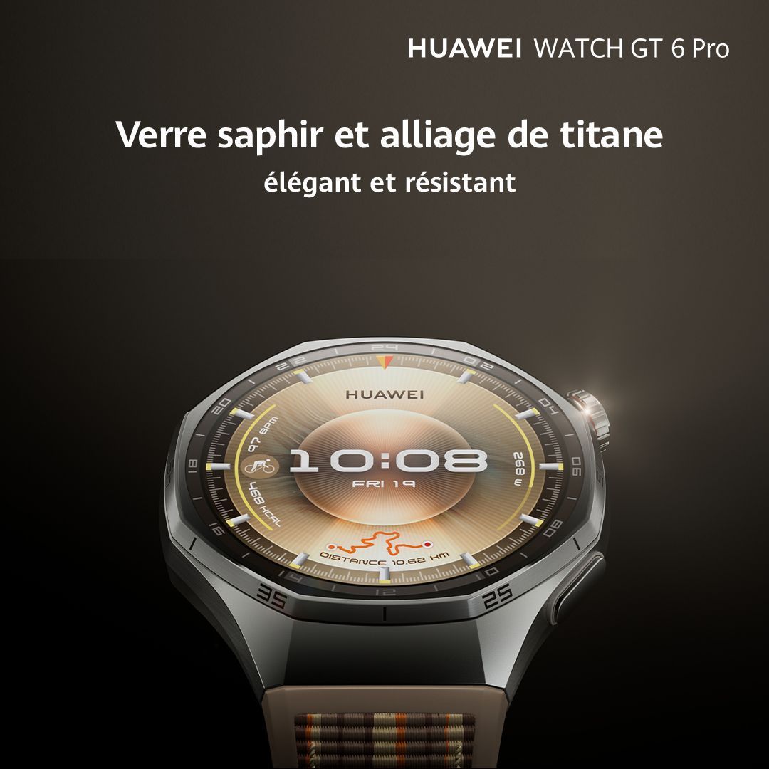 Smartwatch - HUAWEI - Watch GT6 PRO - 46 mm - Preto