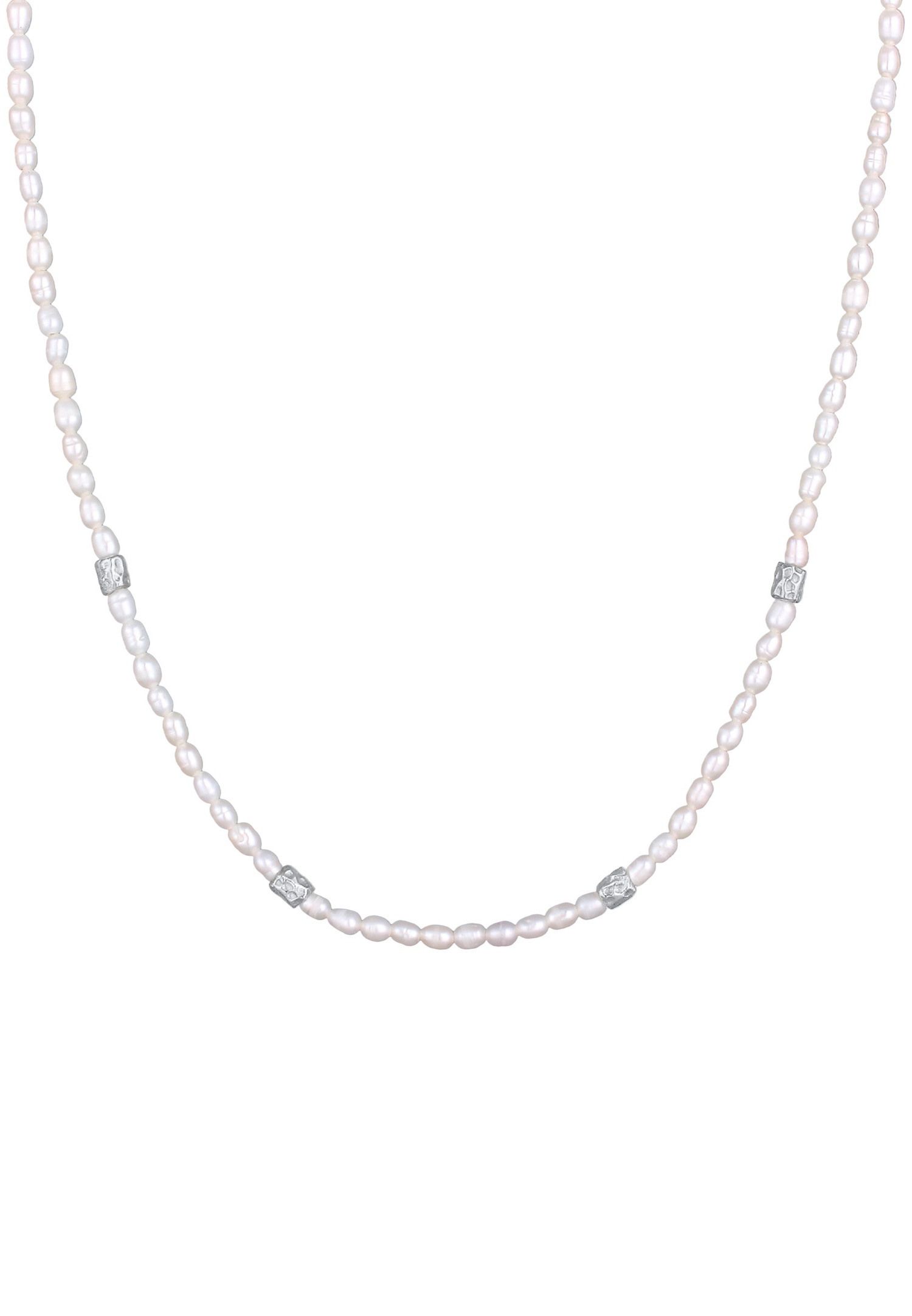 Elli PREMIUM Femmes Perles Basique avec Perles de Culture d'Eau Douce en argent sterling 925