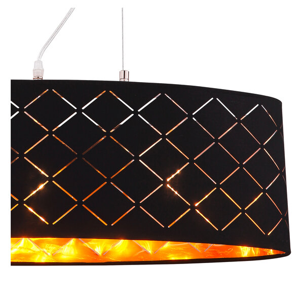 Hanglamp 15229H2LM, inclusief 3 lampen