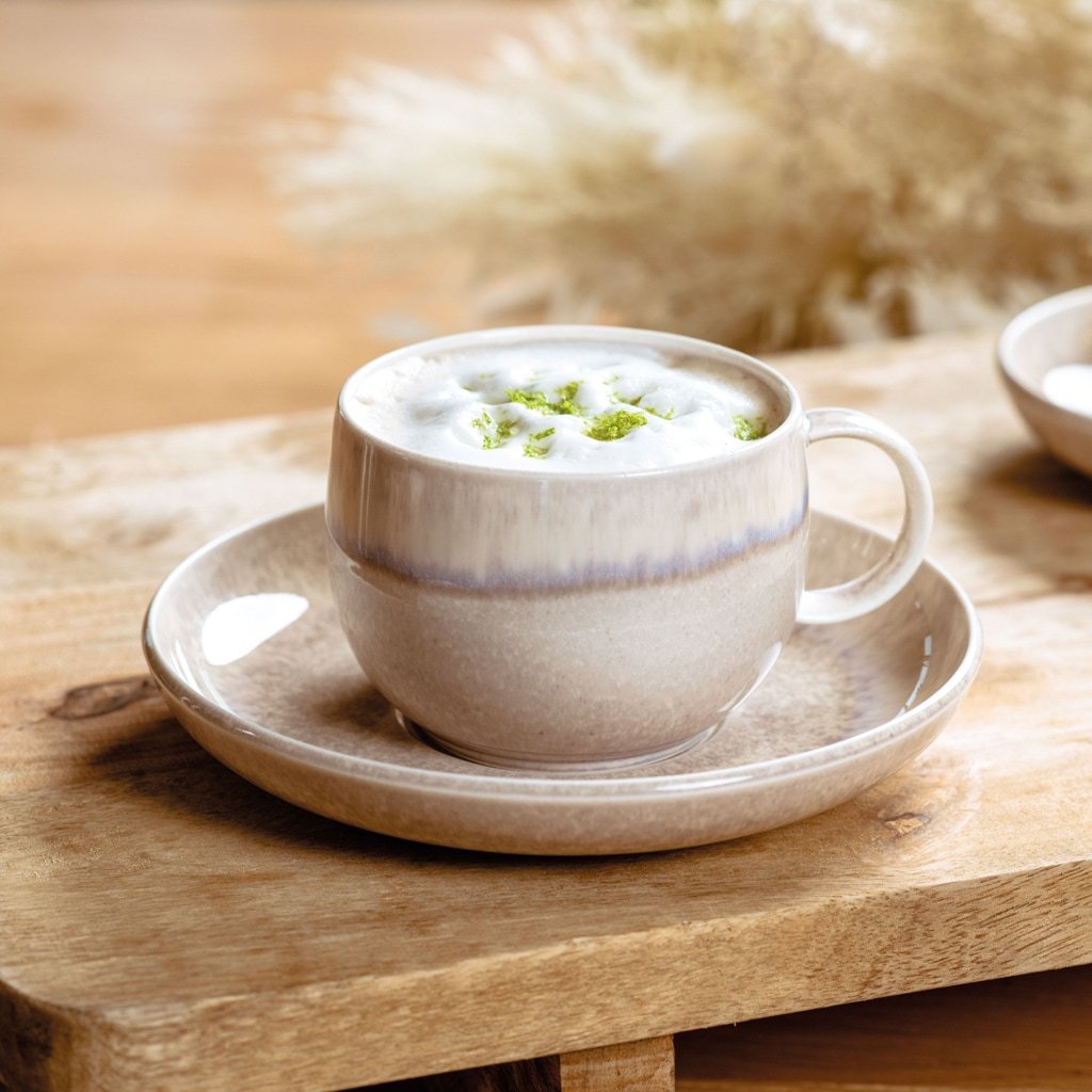 Villeroy & Boch puodelis, kavai, lėkštutė, Perlemor Sand – 1 vnt.