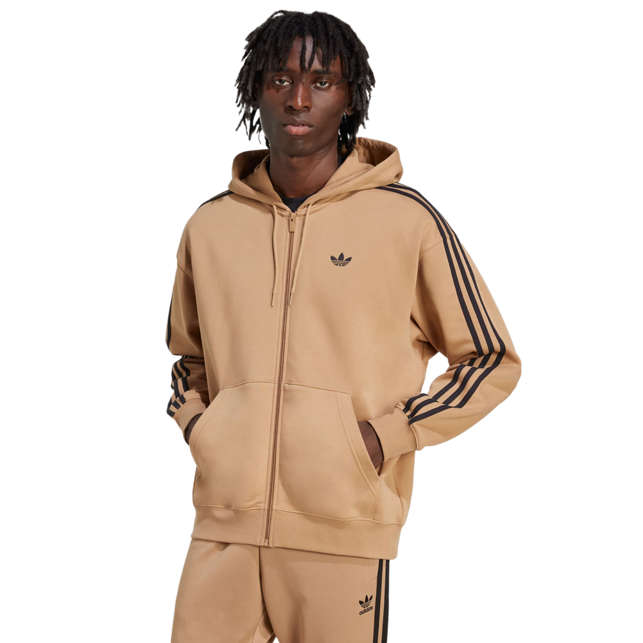 adidas Adicolor Ylisuuri Täyspitkä Vetoketjullinen Huppari