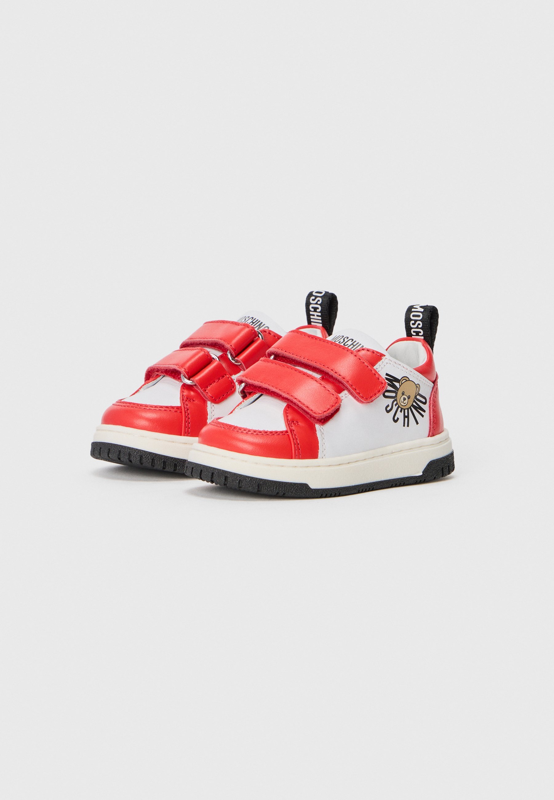 MOSCHINO UNISEX - Scarpe da ginnastica - rosso/bianco/nero