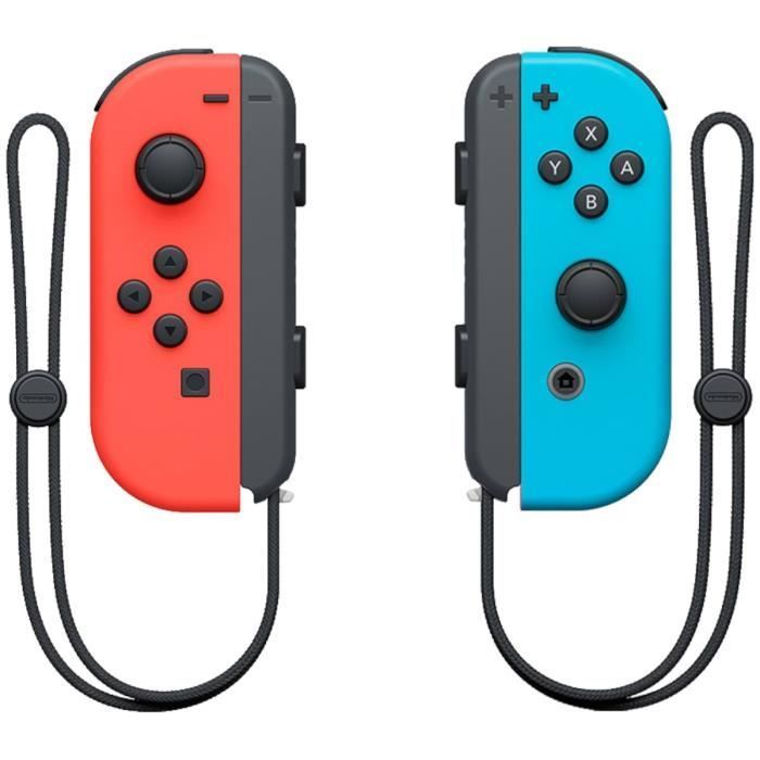 Nintendo Switch-console • Neonblauw & Neonrood + Ring Fit Adventure (code)