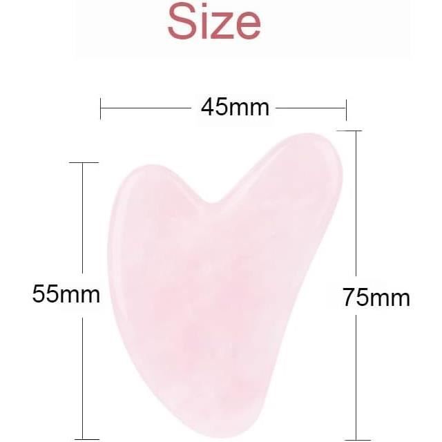 Gua Sha -kasvojen ja vartalon kasvojen hierontatyökalu - ryppyjä ehkäisevä akupunktiohierontatyökalu kasvoille, ihonhoidolle, silmille ja kaulalle