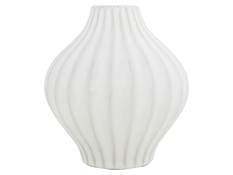 Wazon ceramiczny 15 cm biały