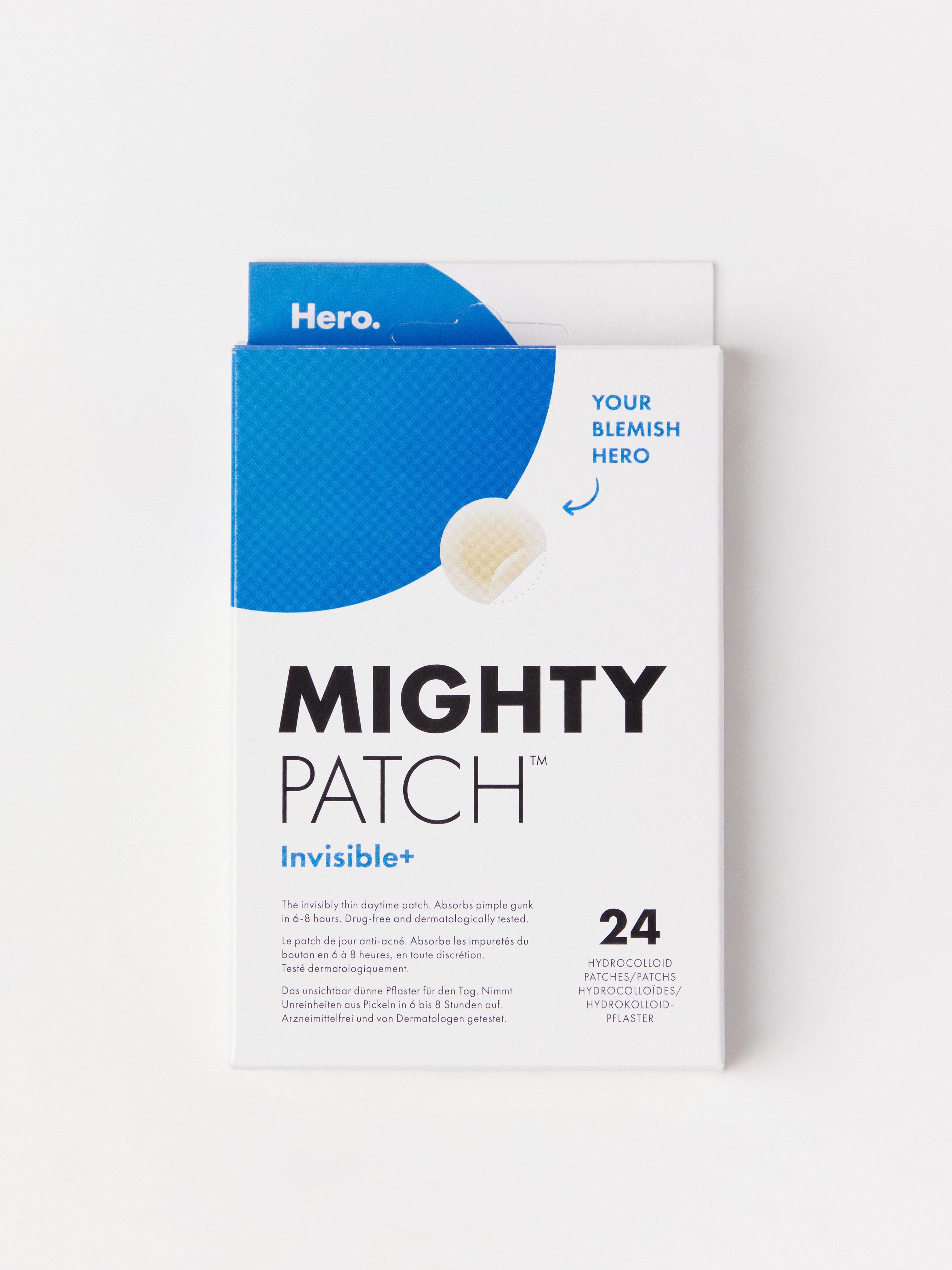 Hero Mighty Patch Usynlig Ingen farge
