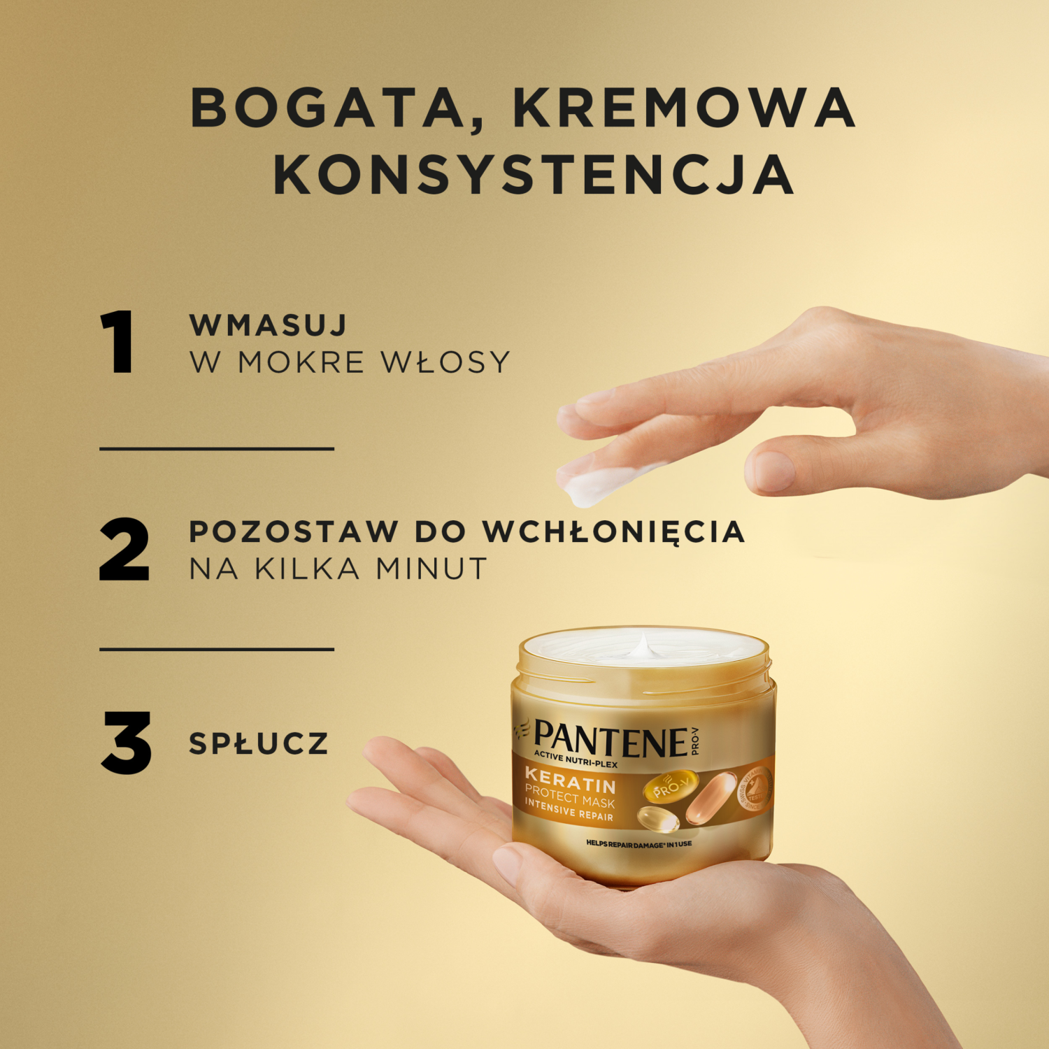 Pantene regenererende hårmaske 300ml intensiv reparasjon
