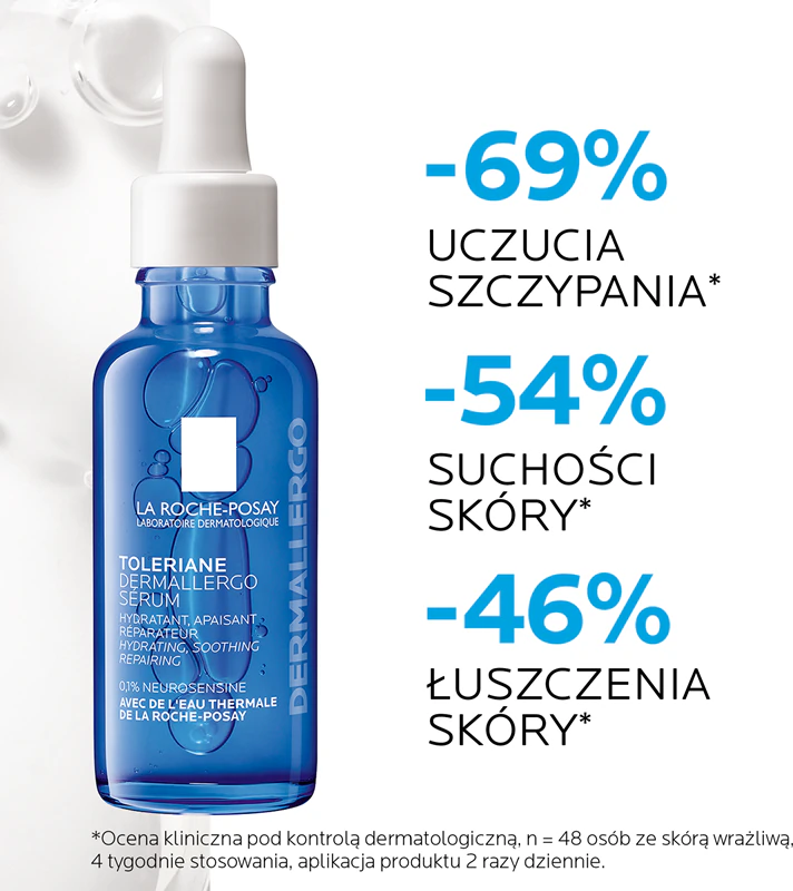 La Roche-Posay Toleriane Dermallergo Sérum calmante para pele sensível e alérgica