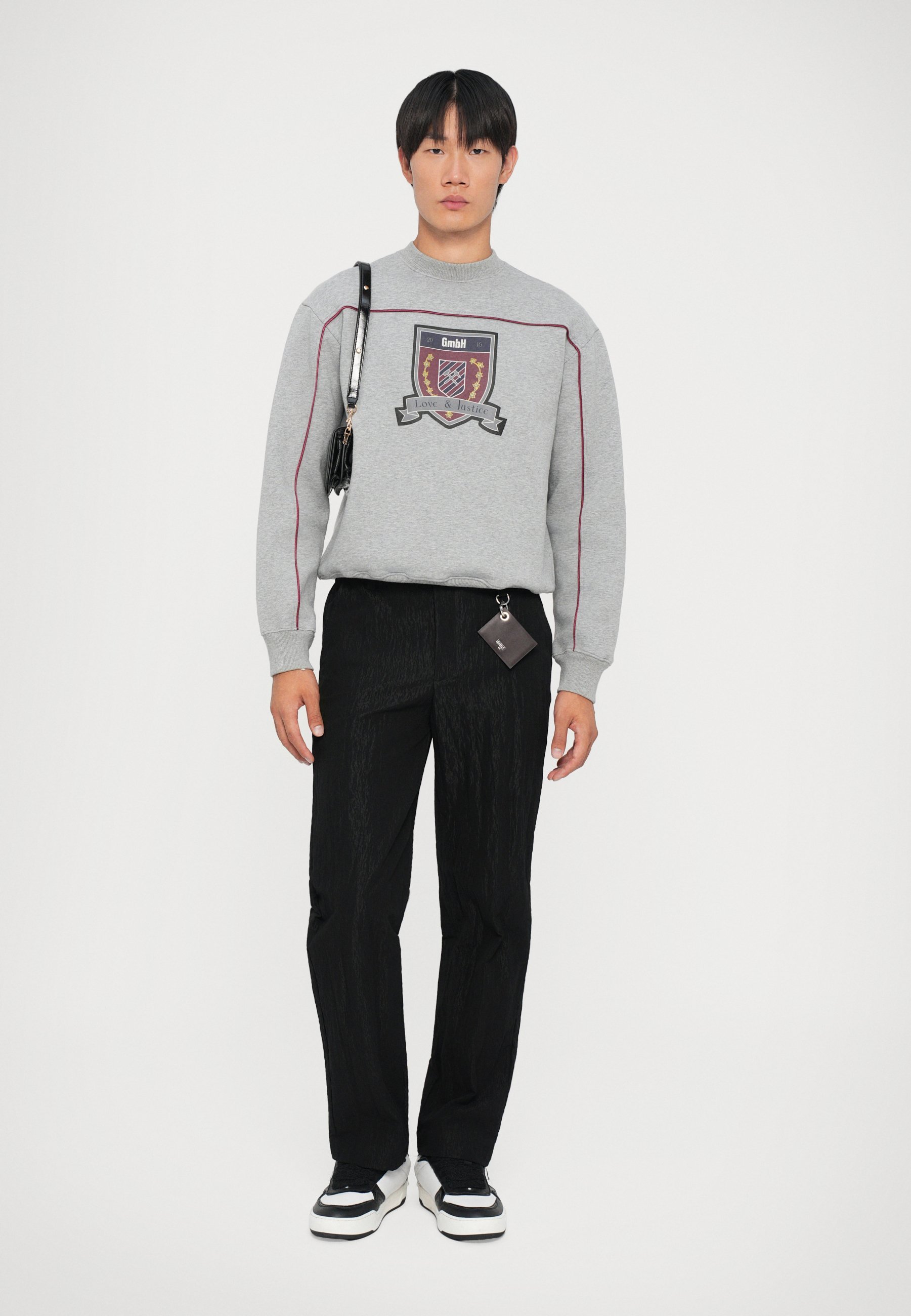 GmbH JUSTICE UNISEX - Sweatshirt - grijs gemêleerd