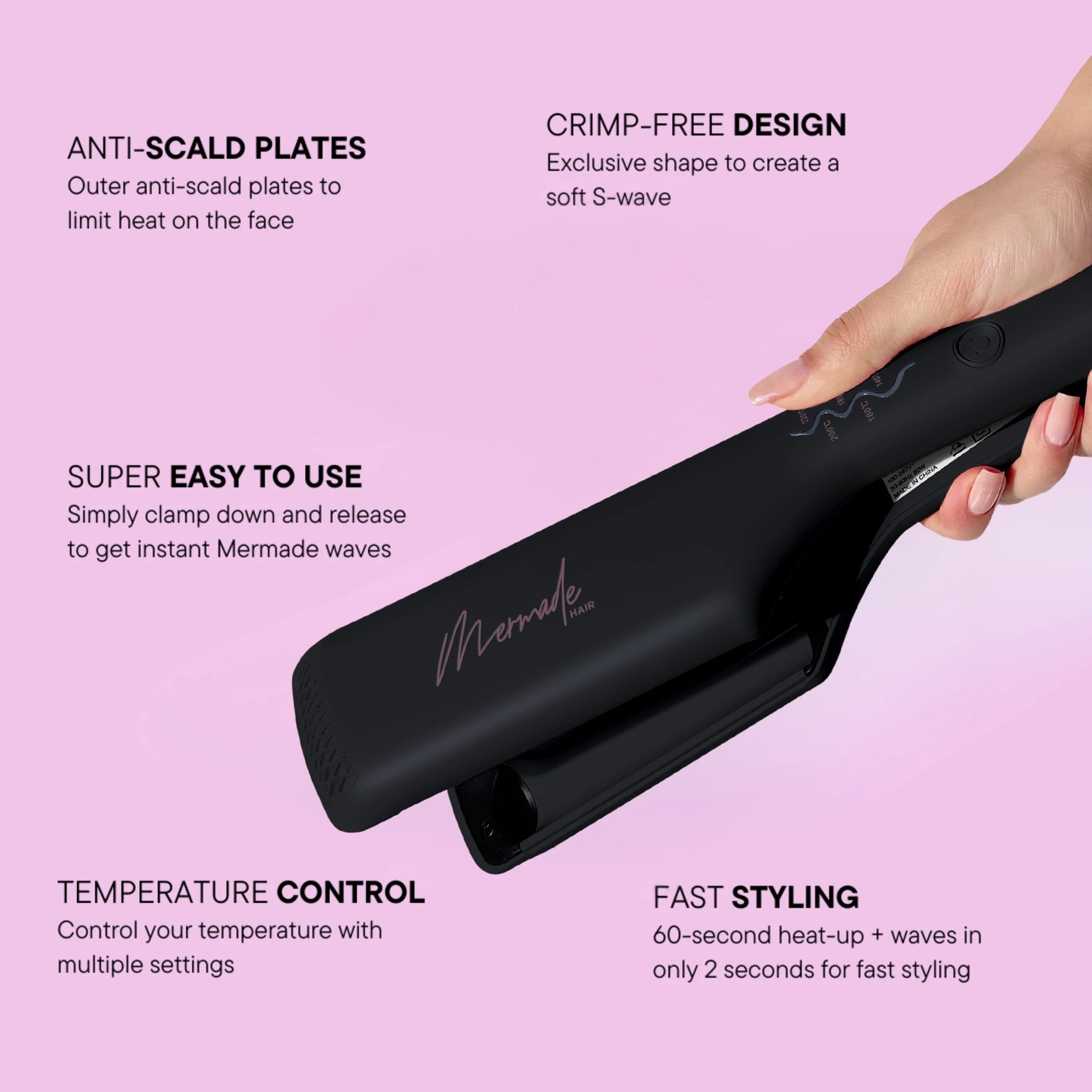 Hair Tools Double Waver - Piastra Capelli