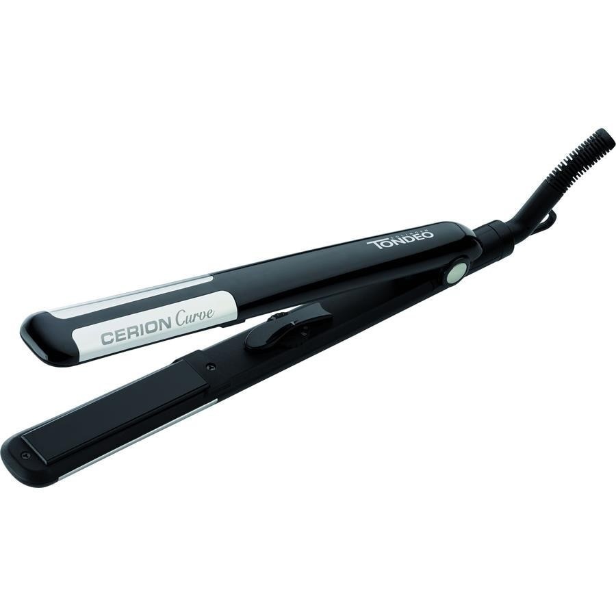 Tondeo Cerion Curve crna pegla za kosu - 1 komad