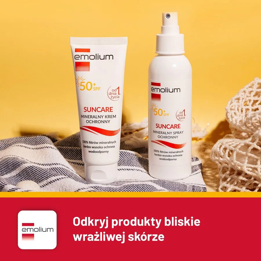 Emolium Suncare Mineralny spray ochronny SPF50+