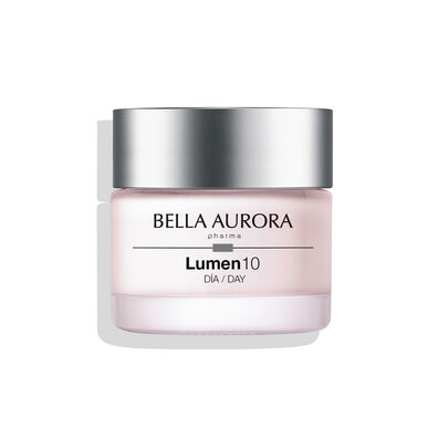 Bella Aurora Lumen 10 -päivävoide tummille läiskille, ikääntymistä ehkäisevä ja pigmenttimuutoksia ehkäisevä kasvovoide, 50 ml