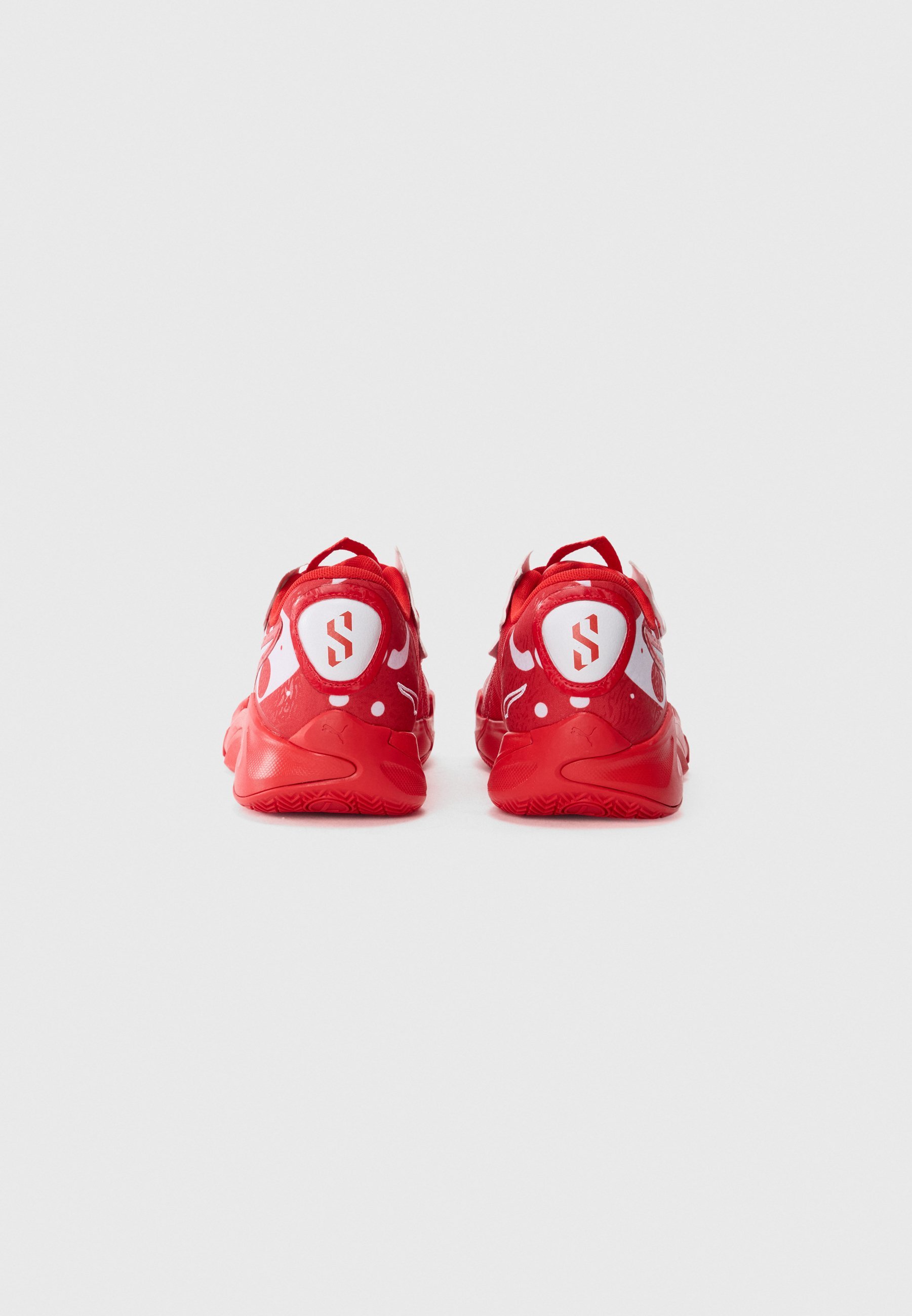 Puma SCOOT ZEROS II - Scarpe da basket - per sempre rosso/bianco puma