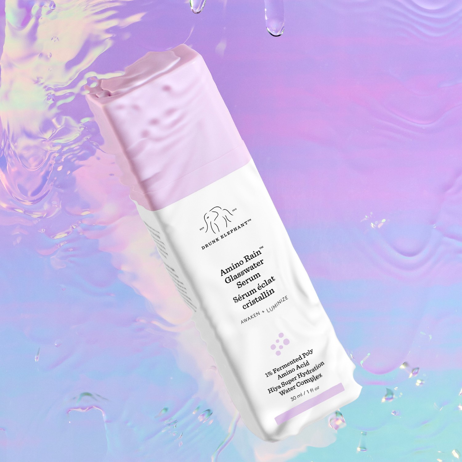 Serum Drunk Elephant Glowserum Amino Rain™ Glasswater - 30 ml