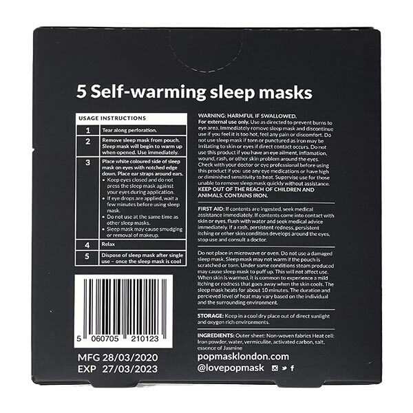 Sada 5 kusů Popmask Jet Setter