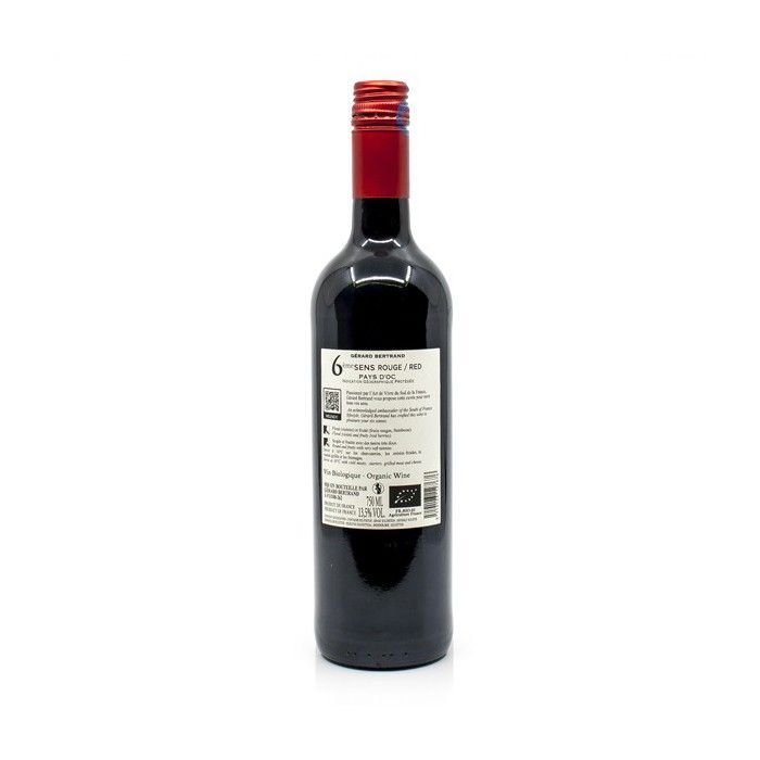 Domaine Gérard Bertrand 6ème Sens IGP Pays D'Oc Tinto 2023 75cl