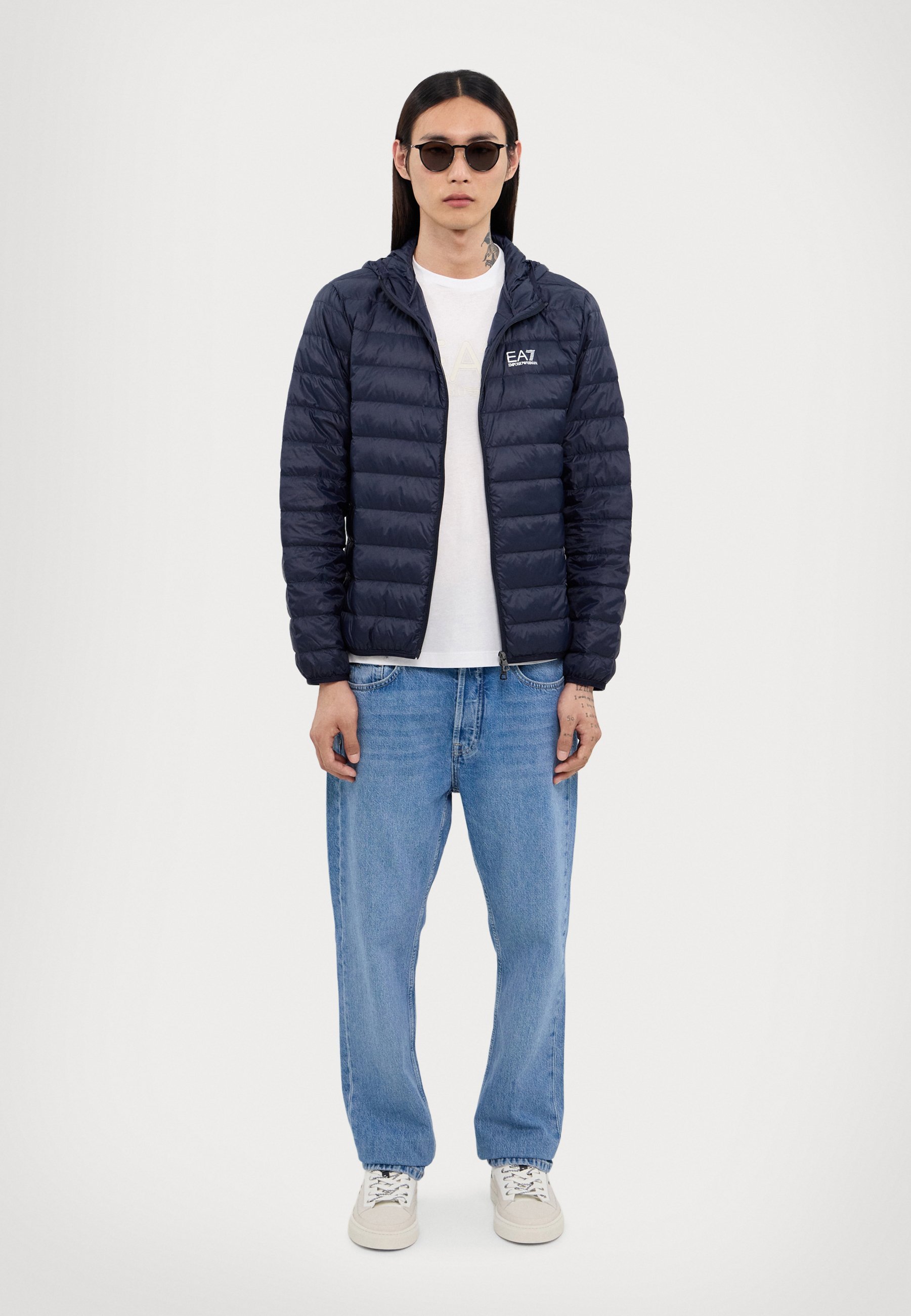 EA7 Emporio Armani TRAIN CORE LIGHT JACKET - Doudoune - bleu Armani