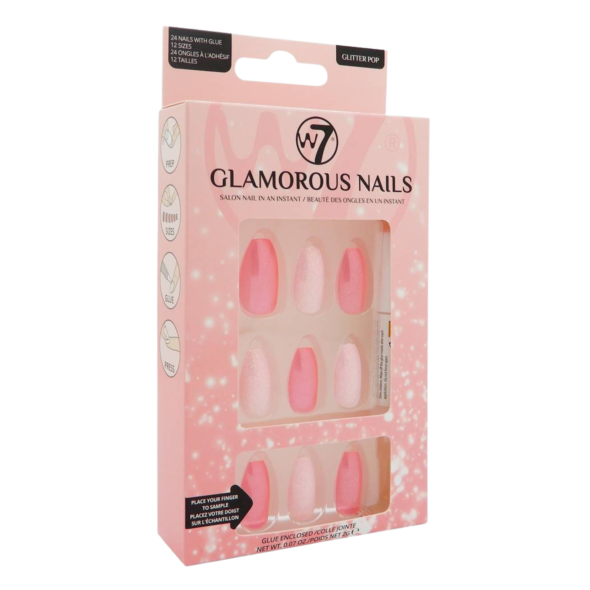 W7 Glamurozni nokti