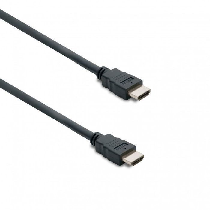 Cabo HDMI padrão macho-macho METRONIC 370262 de 1,5 m com qualidade HD - Preto