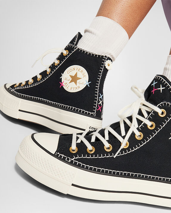 Chuck Taylor All Star Lift Crafted Stitching Platform