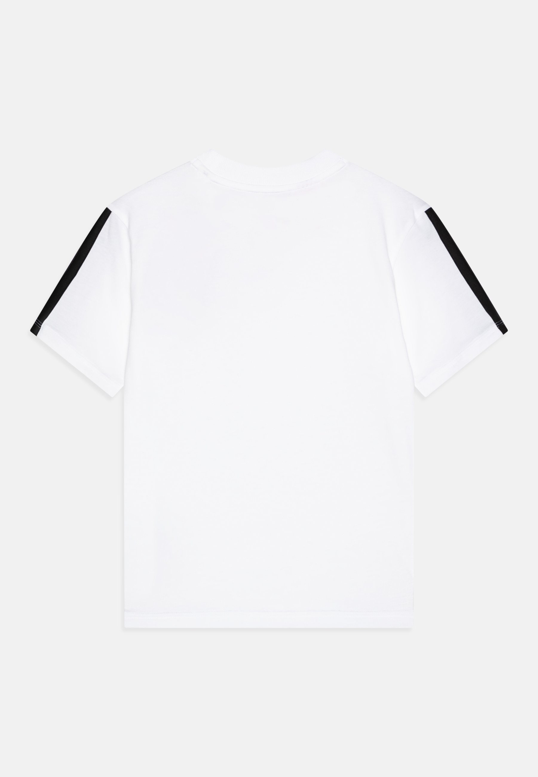 adidas Performance T-shirt voor junioren, unisex - T-shirt met print - wit/zwart