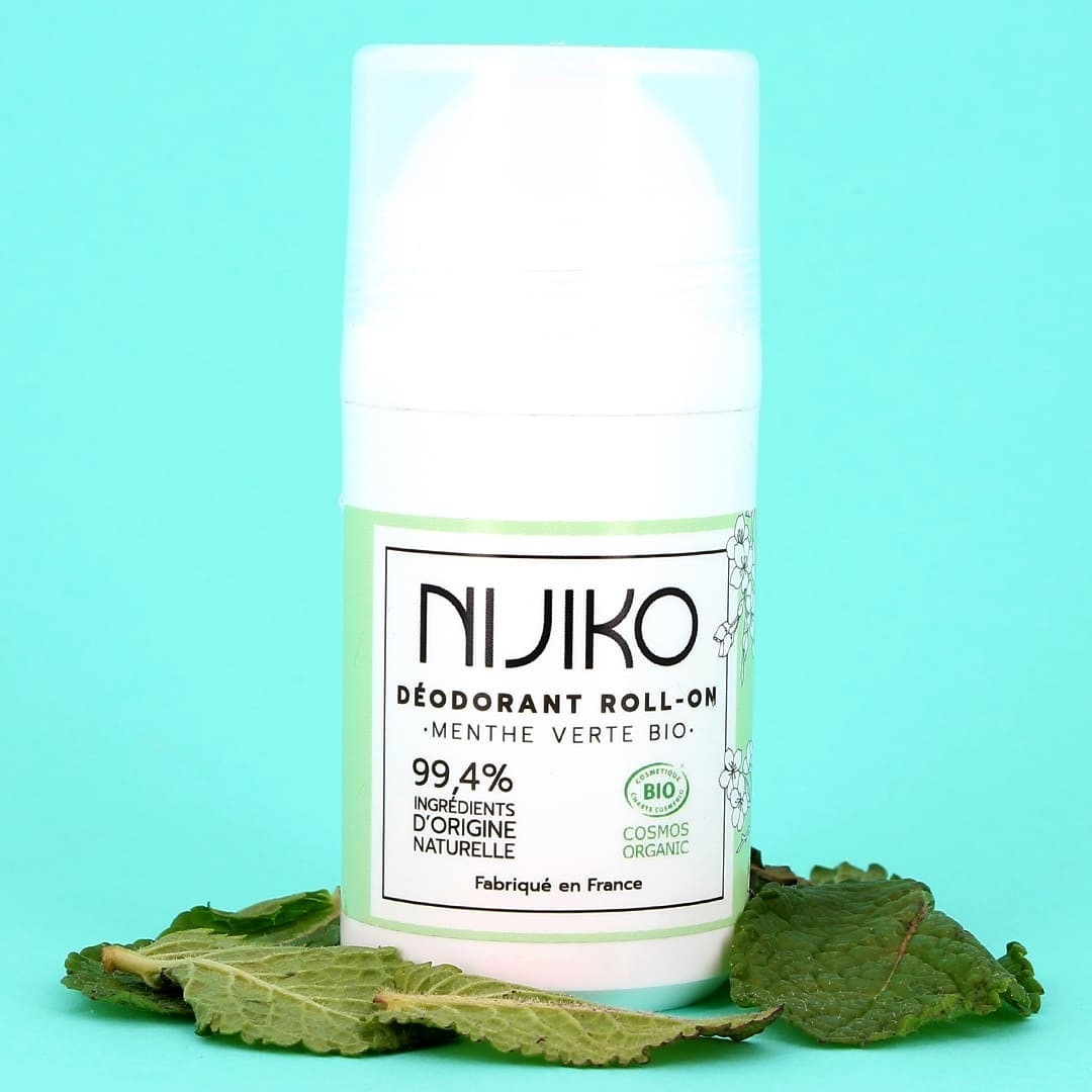 NIJIKO Déodorant Bio à la Menthe Verte
