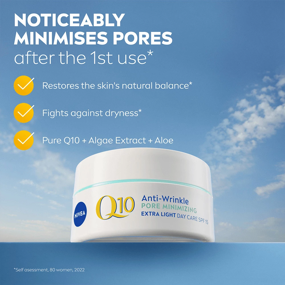 Dnevna krema za pročišćavanje pora Q10 Power 50 ml - NIVEA