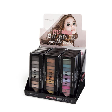 Magic Studio Paleta de Sombras 12 Cores Versatile Shades      1 un 1 un