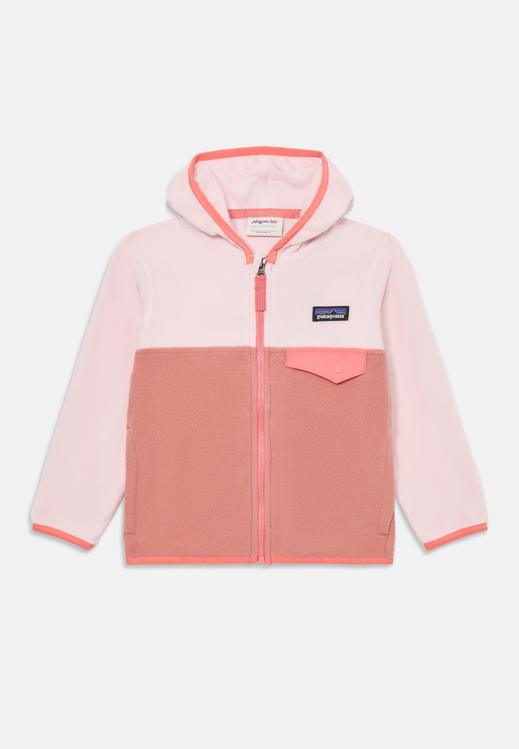 Patagonia BABY SNAP UNISEX - Fleecejack - moment roze
