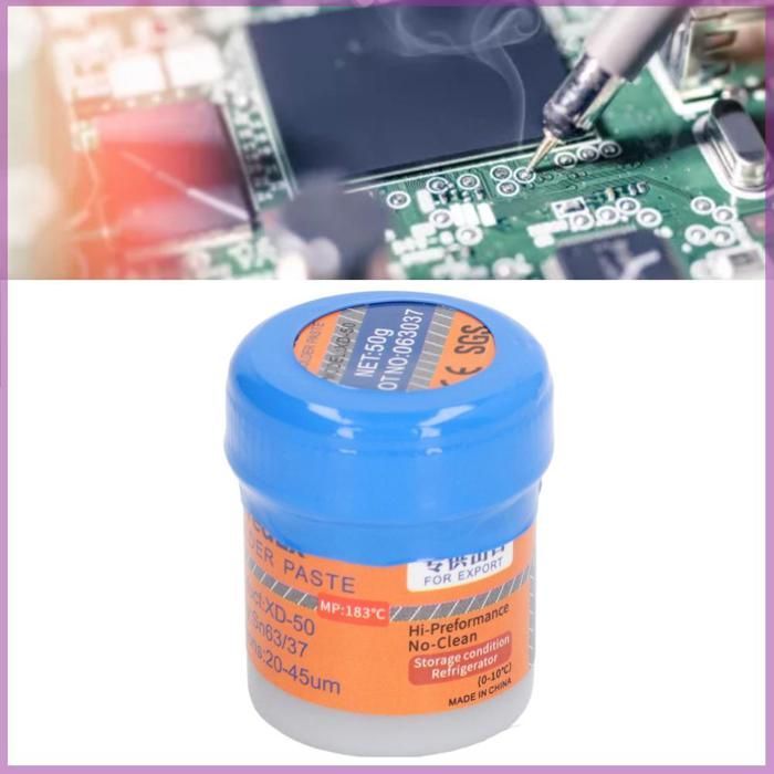 Cocosity No-Clean Solder Paste 50g SMT Solder Flux Electronic Repair