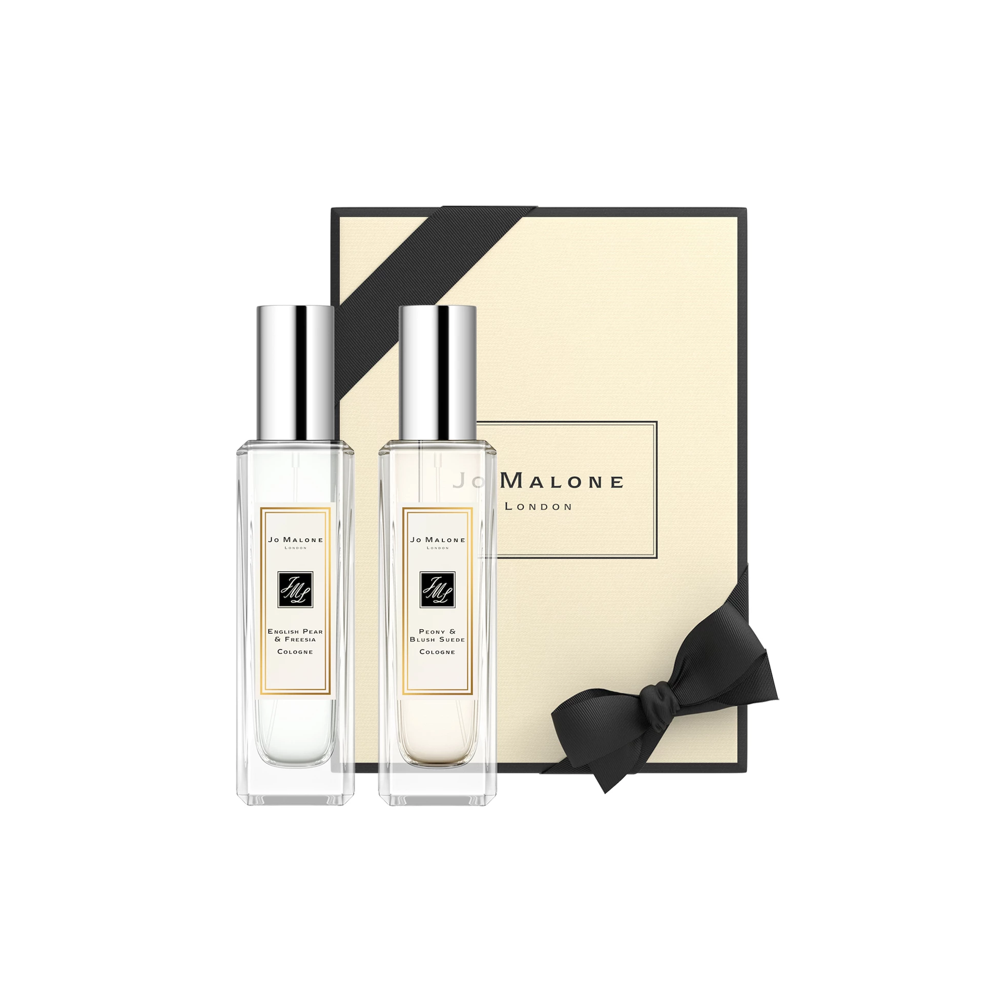 Duet zapachowy English Pear & Freesia + Peony & Blush Suede Cologne 2 x 30 ml - Jo Malone London
