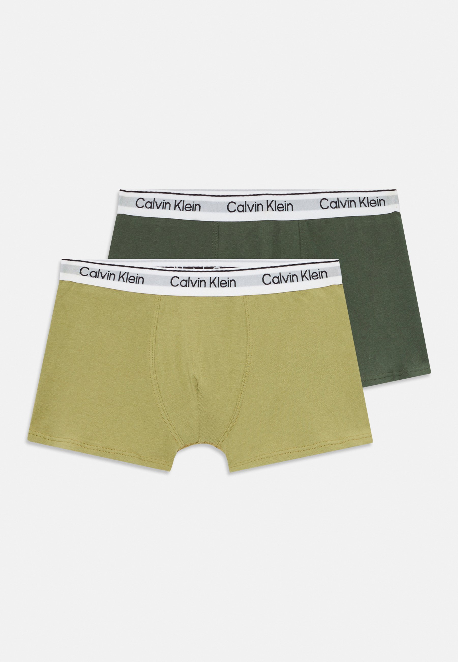 Slip Calvin Klein Underwear TRUNK PACK da 2 pezzi - timo/cedro